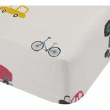 Bianca Bijela pamučna dječja plahta s gumom za dječji krevetić 70x140 cm Transport – | shoptok.hr