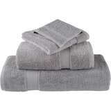 Premium ručnici za ruke SOLUND 2 kom. sivi 50x100 cm 600 g/m² - Siva 50 x 100 cm 2 | shoptok.hr