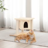  Penjalica za mačke sa stupovima za grebanje krem 37 cm | Eponuda.com