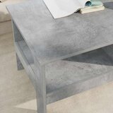  Klubska miza Betonsko siva 90 x 50 x 45 cm Konstruiran les, (5000120558) | Shoptok.si
