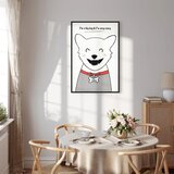  Slika - Doggy Harry (1 Part) Vertical 40x60 U crnom drvenom okviru | shoptok.hr