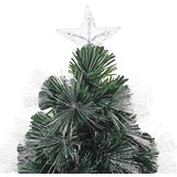 vidaXL Umestno božično drevo z dekorativnimi lučmi Zelena 64 cm PVC | Shoptok.si