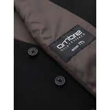 Ombre Men's suit vest with classic detailing and lining - black | Shoptok.si