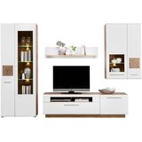 Hom`in DNEVNI REGAL, bela, barve hrasta Cene