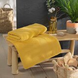 Douceur d intérieur Rumena bombažna brisača iz frotirja 90x150 cm Tendresse – | Shoptok.si