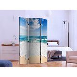 Artgeist PARAVAN 135/172/3 cm bela, svetlo modra Slike