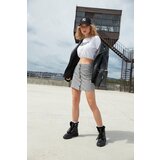 Trendyol Skirt - Gray - Mini Cene