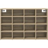 vidaXL Omara za čevlje Sonoma Oak 52.5 x 30 x 50 cm Konstruiran les | Shoptok.si