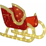  Reindeer vuče saonice Topla bijela 151 x 28 x 128,5 cm tkanina | Eponuda.com