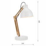 LAMKUR Stona lampa MARCELLO 1xE27/60W/230V | Eponuda.com