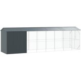  Kavez za ptice Antracit 860 x 208 x 247 cm Cinkani čelik | shoptok.hr