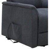 Modern Living tv-fotelj aston, relax funkcija, temno siva | Shoptok.si