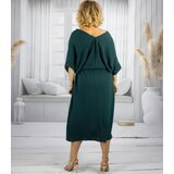 Pri Oversize dress with belt and V neckline SOPHIA | shoptok.hr