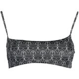 KARL LAGERFELD BEACHWEAR TOP WOMEN'S COSTUME BLACK | ePonuda.com