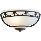 Elstead Lighting Elstead CB-WU-BLACK - Zidna svetiljka CARISBROOKE 1xE27/60W/230V Cene