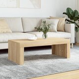 vidaXL Klubska mizica sonoma hrast 102x50x36 cm inženirski les Cene