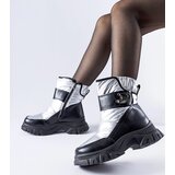 Gemre Black-silver insulated snow boots Carta | Shoptok.si