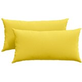  Jastučići za sofu 2 pcs Svijetlo žuta 80 x 40 cm tkanina | shoptok.hr