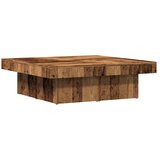  Stol za kavu staro drvo 90 x 90 x 28 cm od konstruiranog drva | shoptok.hr