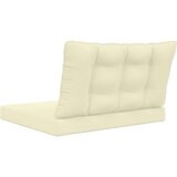  Zunanja blazina za kavč 2 pcs krema Poliester, (5000202402) | Shoptok.si