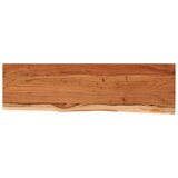 Maison Chic Stenska polica - Viseča Polica 90x30x3,8 cm pravokotna akacija naraven rob, (21793690) | Shoptok.si