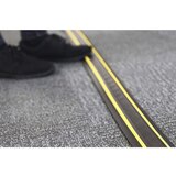 COBA Kabelski most CABLEPRO, GP1Safety, črno / rumene barve, 1 kanal 14 x 7 mm, dolžina 9 m | Shoptok.si