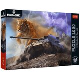 Trefl World of Tanks Tiger II 1000-delni Premium plus kakovost puzzle - | Shoptok.si