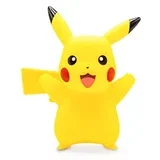 teknofun svetleča figurica Pokémon happy pikachu, 24 cm, rumena, plastika, uradno blago pokémon, svetleča figurica Pokémon pikachu, sveti, ko je vklopljen, potrebuje 3 x aaa baterije, (20839811)