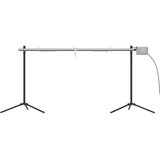 Automatski roštilj s motorom nehrđajući čelik 150x46,5x82,5 cm | Eponuda.com