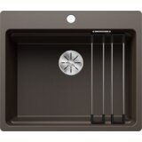 Blanco sudoper ETAGON 6-F InFino SILGRANIT pribor inox nosači, bez dalj.upr. - KAVA | shoptok.hr