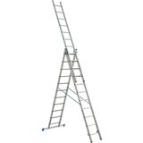 Taberna ELKOP Trodelne Aluminijumske Merdevine 3x11 - 6,3m ( 1568 ) | ePonuda.com