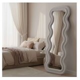 Hanah home Podno ogledalo Mundo Oval, 65 cm x 170 cm, Krem | Eponuda.ba