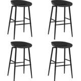  Barske stolice 4 kom crne | shoptok.hr