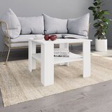 vidaXL Stolić za kavu bijeli 60 x 60 x 42 cm od iverice Cijene