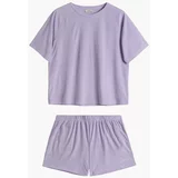 Atlantic Women's Solid Color Pajamas - Purple
