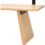 MID.YOU KLOP, les, kovina črna, barve akacije | Shoptok.si