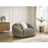 Bobochic Paris Siva/smeđa fotelja od bouclé tkanine Tina – | shoptok.hr
