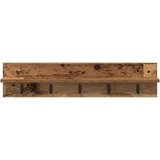  Vješalica za kapute na zidu Zidne Staro drvo 80 x 10,5 x 18 cm | Eponuda.com