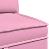  Set namještaja za dnevni boravak 4 pcs Ružičasta Tkanina | shoptok.hr
