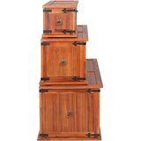 The Living Store Skrinje za shranjevanje 3 kosi trden akacijev les - Skrinja, (21493901) | Shoptok.si