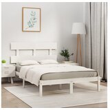  Za krevet od masivnog drva bijeli 180 x 200 cm 6FT veliki | shoptok.hr