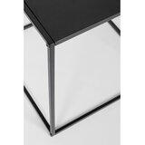 YES EVERYDAY Crni metalni stolići za kavu u setu 2 kom 38x38 cm Alrik – | shoptok.hr