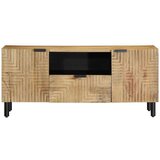 vidaXL TV omarica rjava 105x33x46 cm masivni les Mango | Shoptok.si