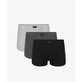 Atlantic 3-PACK Men's boxers black/gray/graphite Cijene