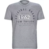 Tom Tailor Majice s kratkimi rokavi 1035549 Siva