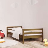  Za krevet boja meda 90 x 200 cm od masivne borovine Cijene