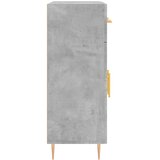  Komoda siva boja betona 69,5x34x90 cm od konstruiranog drva Slike