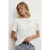 Answear Lab Kratka majica ženski, bela barva