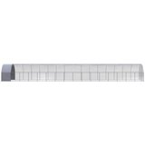 Vanjski kokošinjac 3 x 16 x 2 m od pocinčanog čelika | shoptok.hr