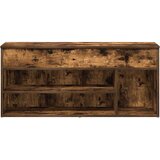  Klupa za cipele boja dimljenog hrasta 102x30,5x45 cm drvena | Eponuda.com